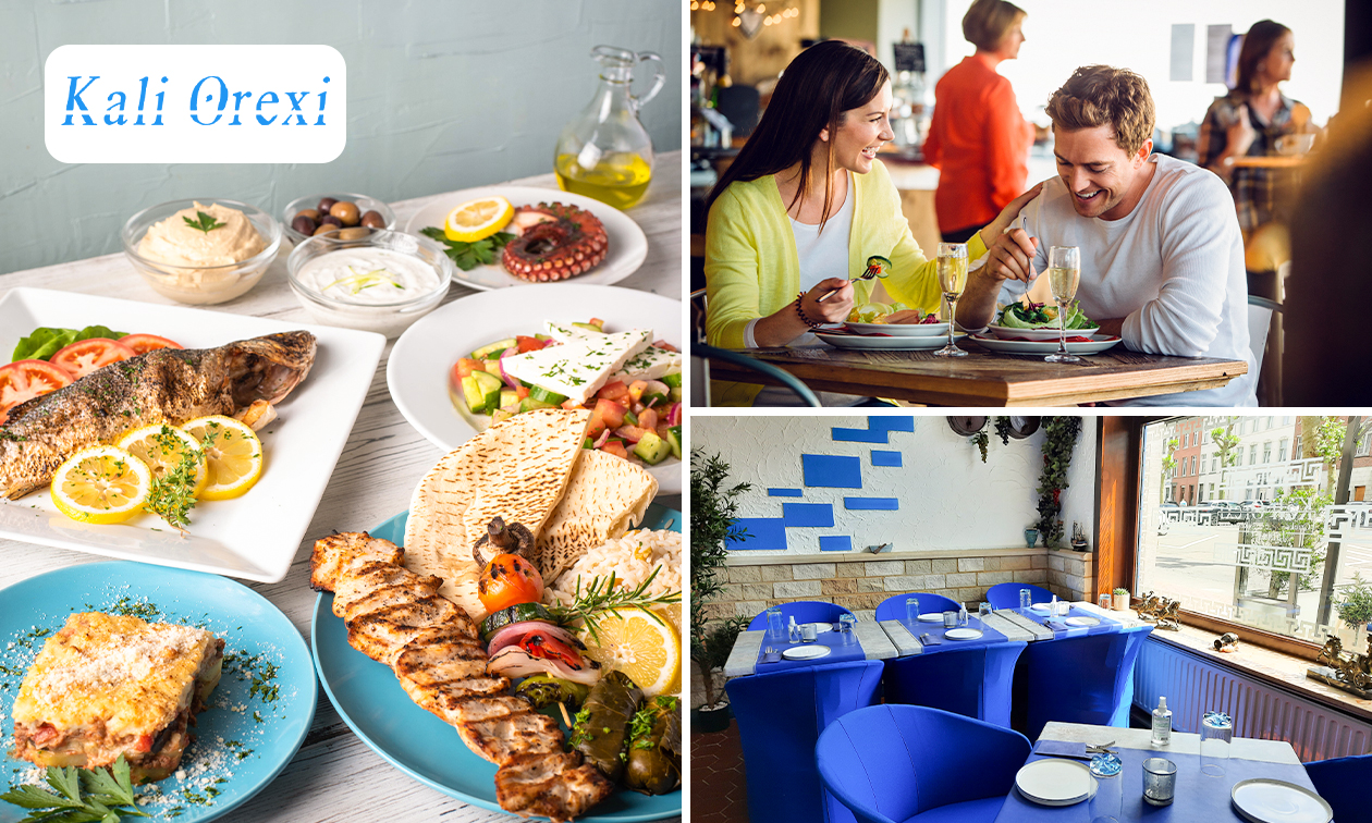 Grieks shared dining-diner bij Kali Orexi