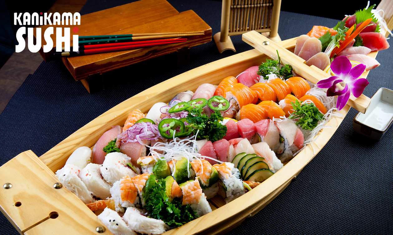 Sushiboot voor 2 personen