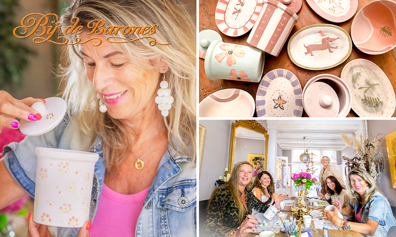 Keramiek Schilderen Alkmaar 'Bij de Barones'