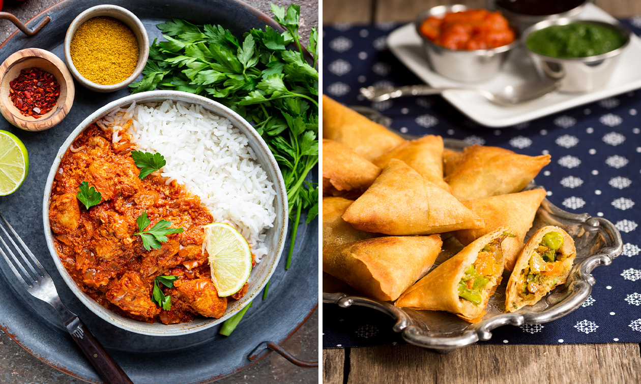 Indisches 3-Gänge-Menü nach Wahl bei Kior Restaurant