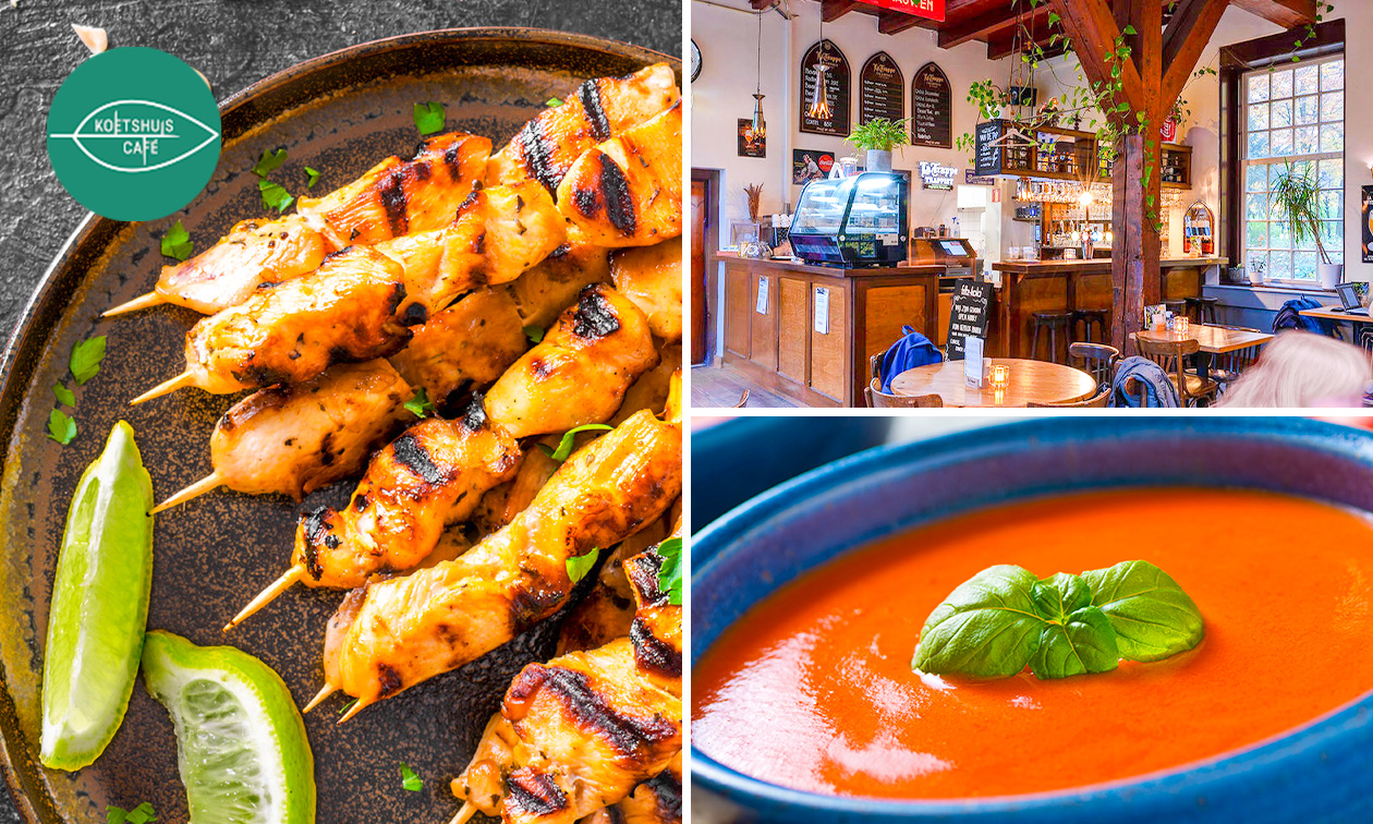 3-gangen keuzediner bij Koetshuis Café