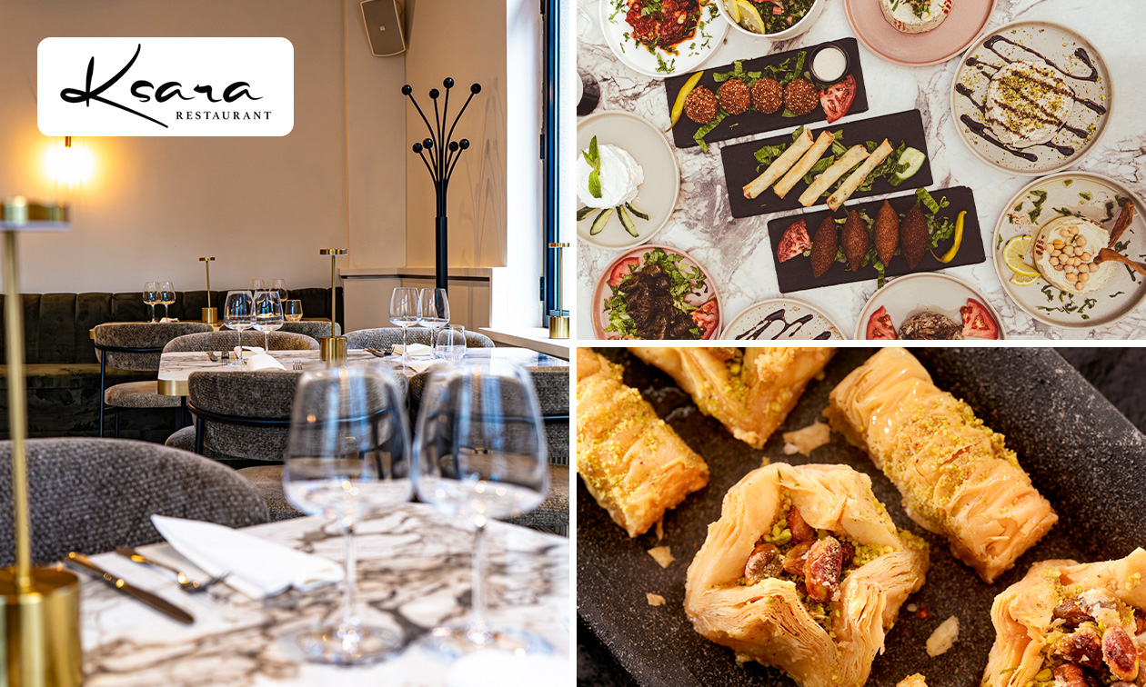 Libanese 2- of 3-gangenlunch of -diner nabij Leuven