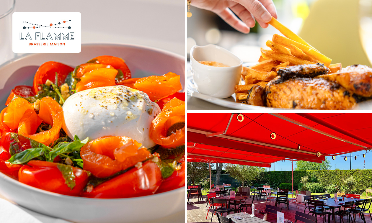 Menu en 2 ou 3 services à la carte à Lesquin