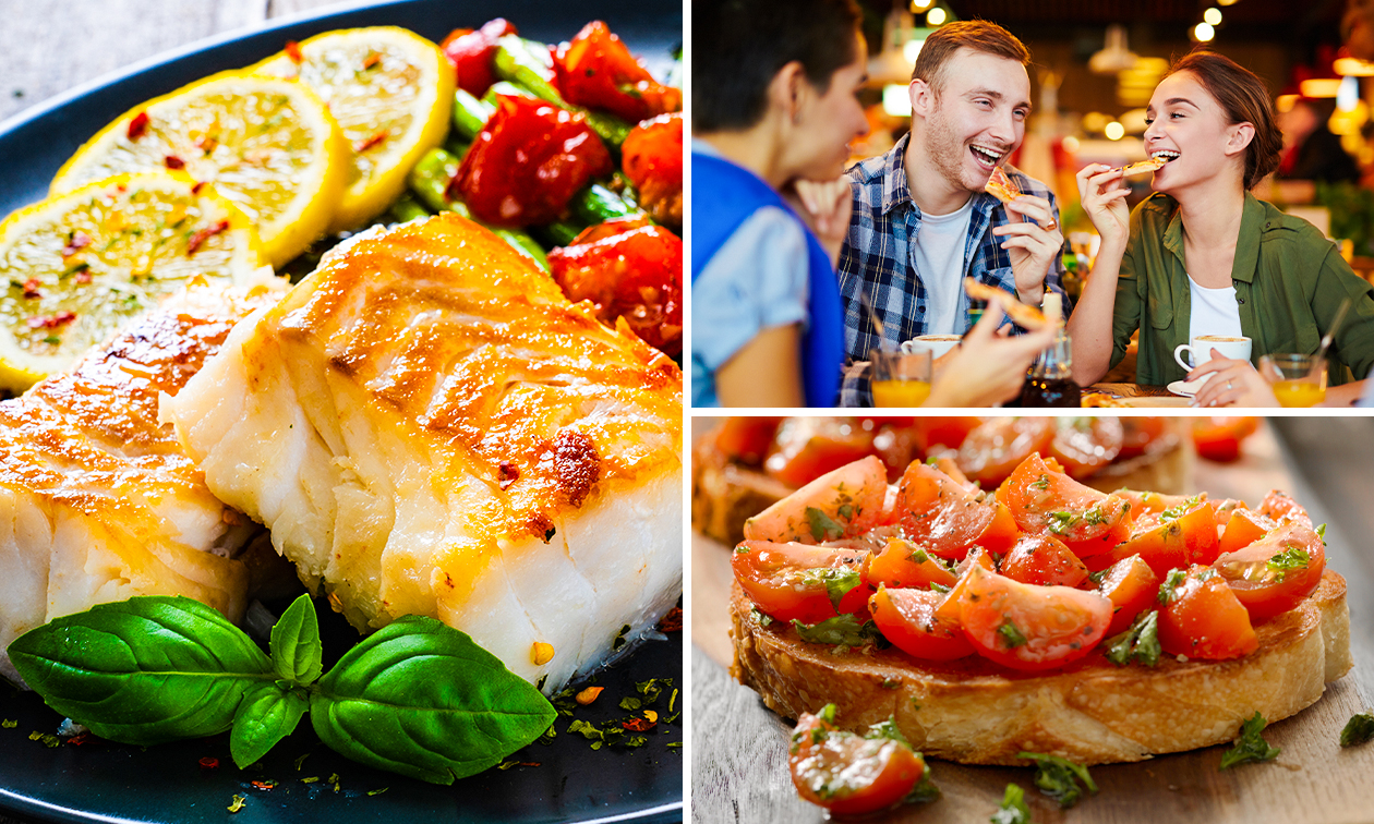 Italiaanse 3-gangenlunch of -diner à la carte bij La Torre Lier