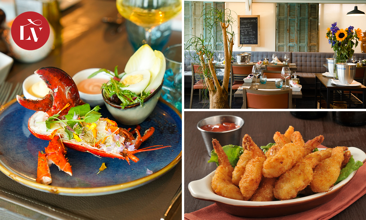 3- of 4-gangen kreeftdiner (evt. voor afhaal) bij La Vista