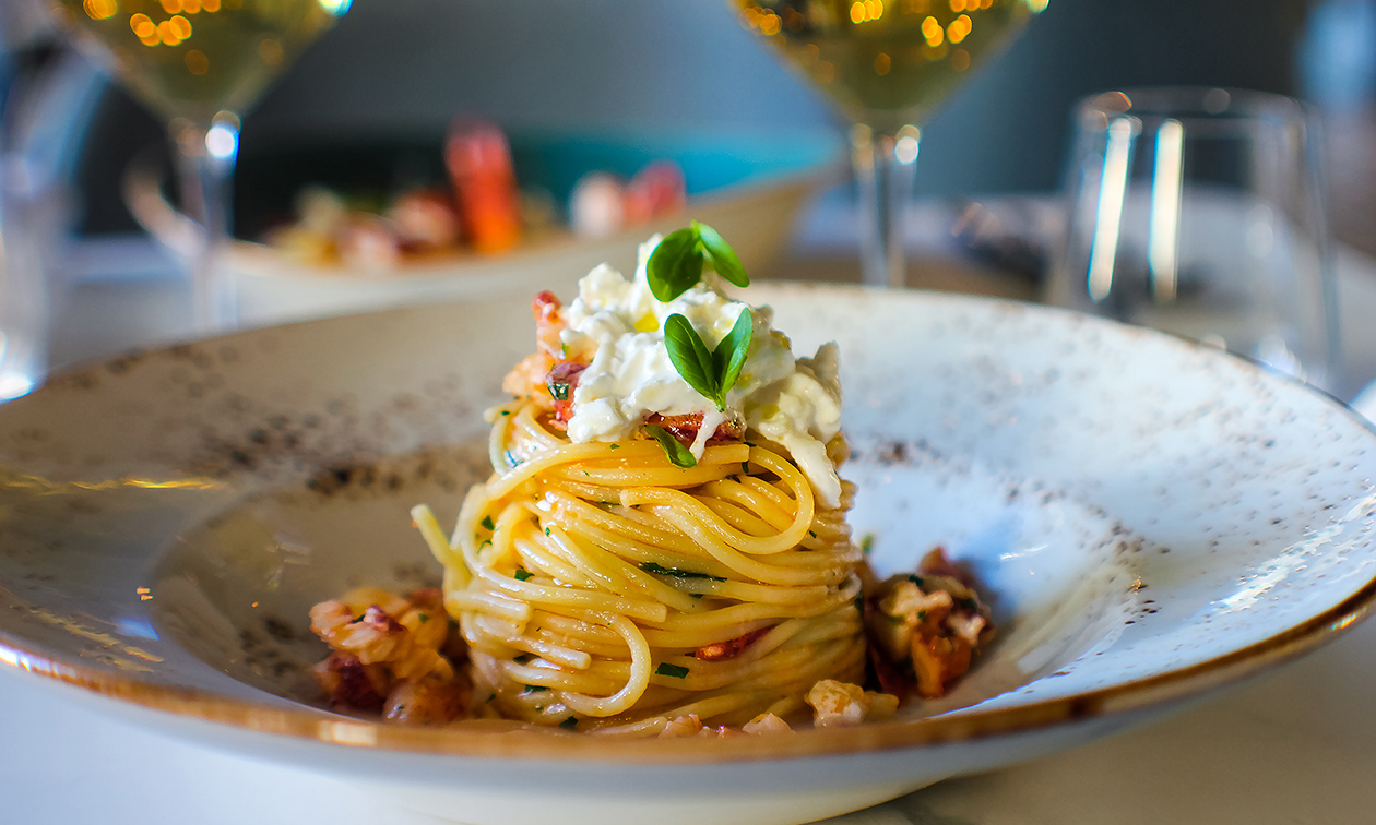 3-gangendiner à la carte bij L'Altra Corte