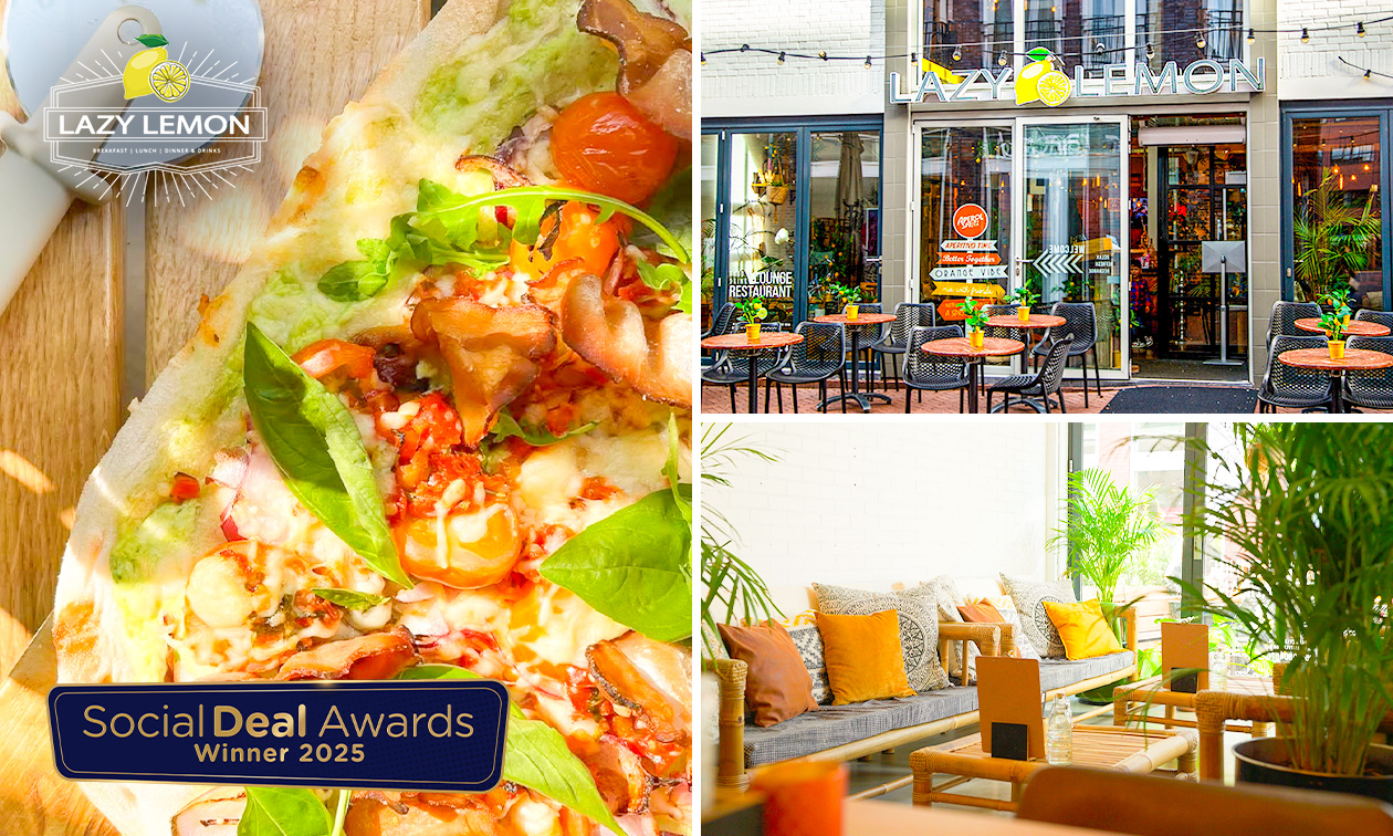 3-gangendiner à la carte bij Lazy Lemon