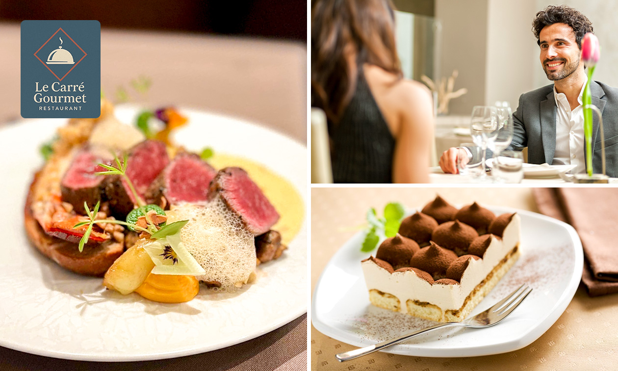 Déjeuner ou dîner en 2 ou 3 services à la carte près de Lille