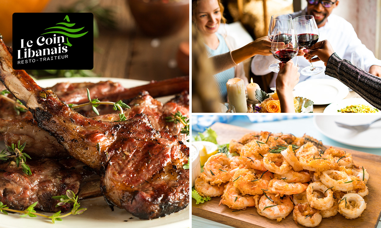 Libanese schotel naar keuze + evt. nagerecht