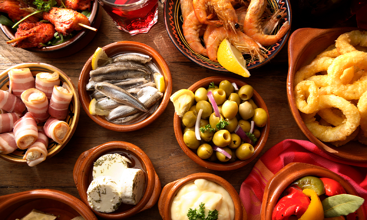 3 tapas + 2 drankjes naar keuze in Brussel