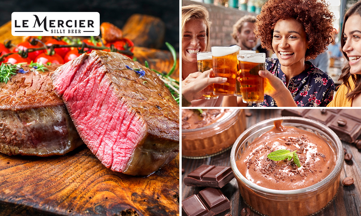 2- of 3-gangen keuzediner of -lunch bij Le Mercier