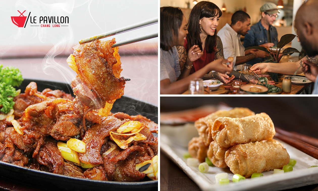 Chinees 4-gangen keuzediner of -lunch bij Le Pavillon