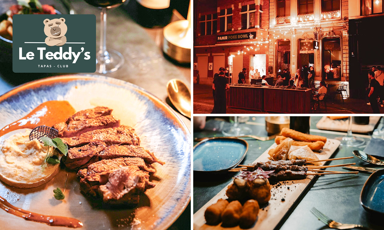 Dîner en 3 services au choix au coeur de Mons