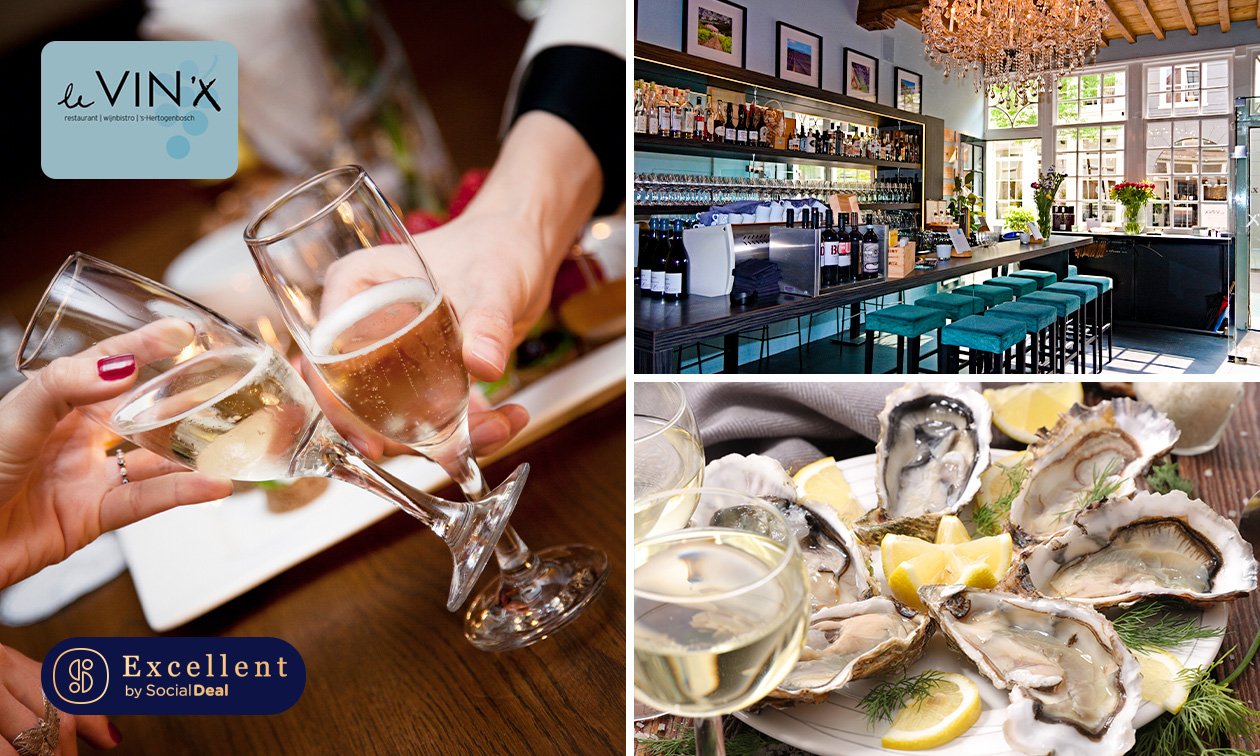 Champagneproeverij bij le VIN 'x in hartje 's-Hertogenbosch