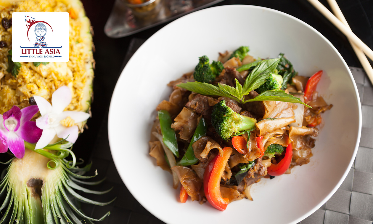 Thais 3-gangendiner à la carte bij Little Asia