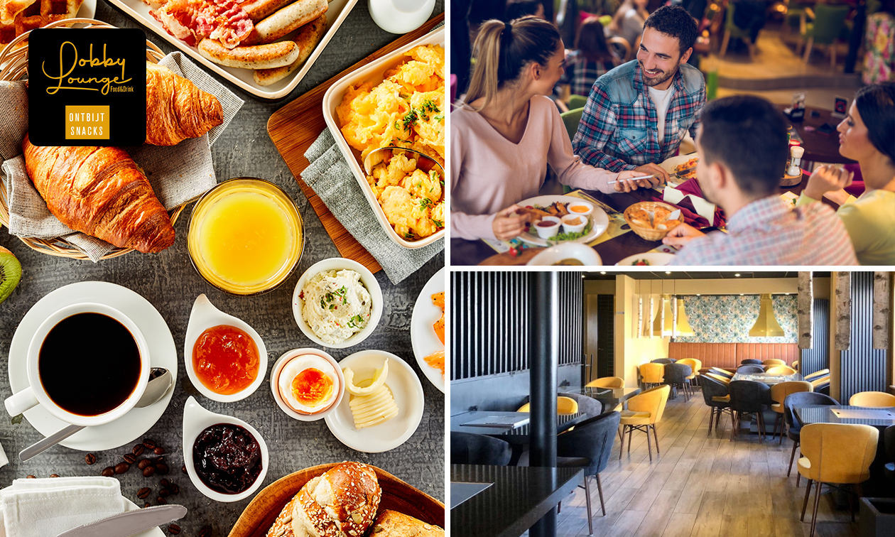 Luxe uitgebreid ontbijt bij Lobby Lounge