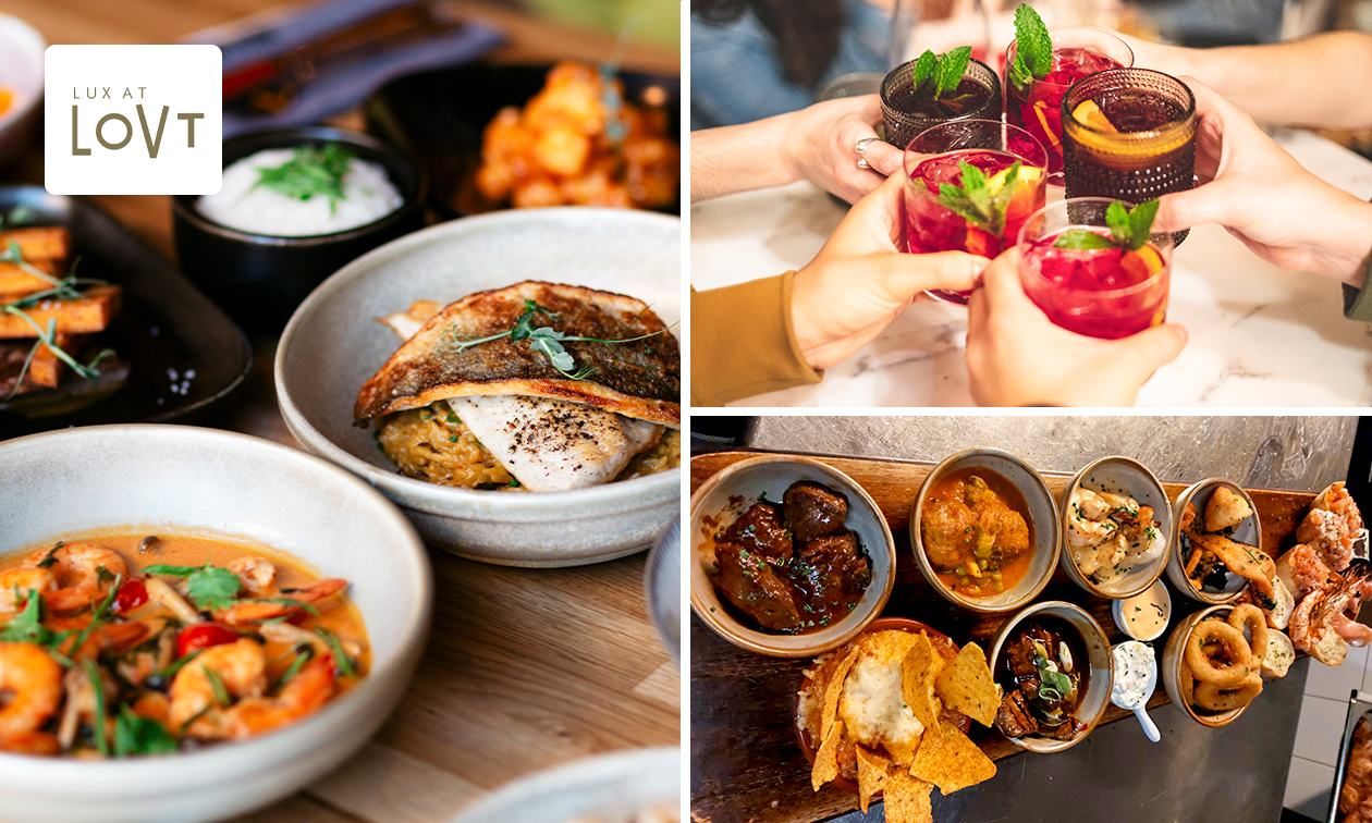 Tapasplank + dessert van de chef + aperitief bij Lux at LOVT