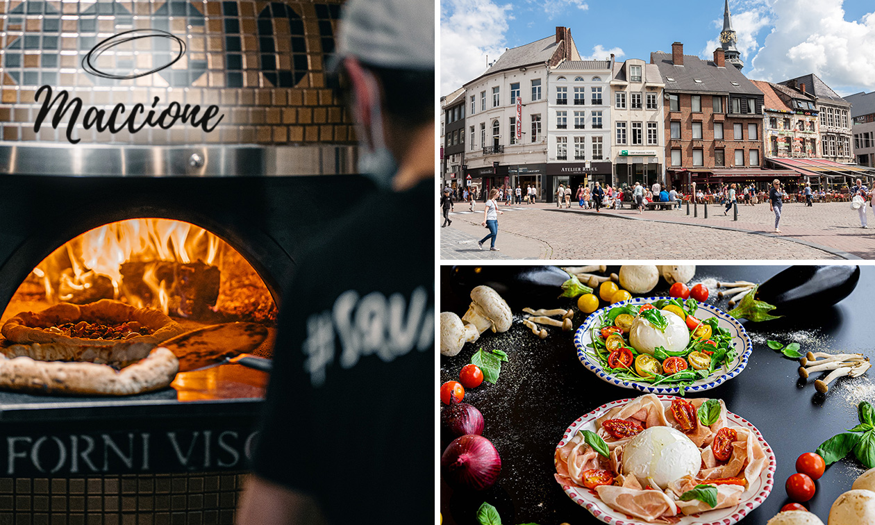 2- of 3-gangen pizzadiner of -lunch à la carte bij Maccione Pizzeria in hartje Hasselt