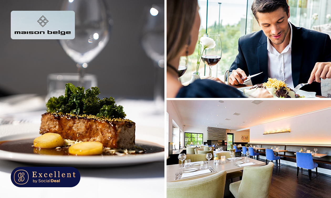 4-gangen seizoenslunch - of diner