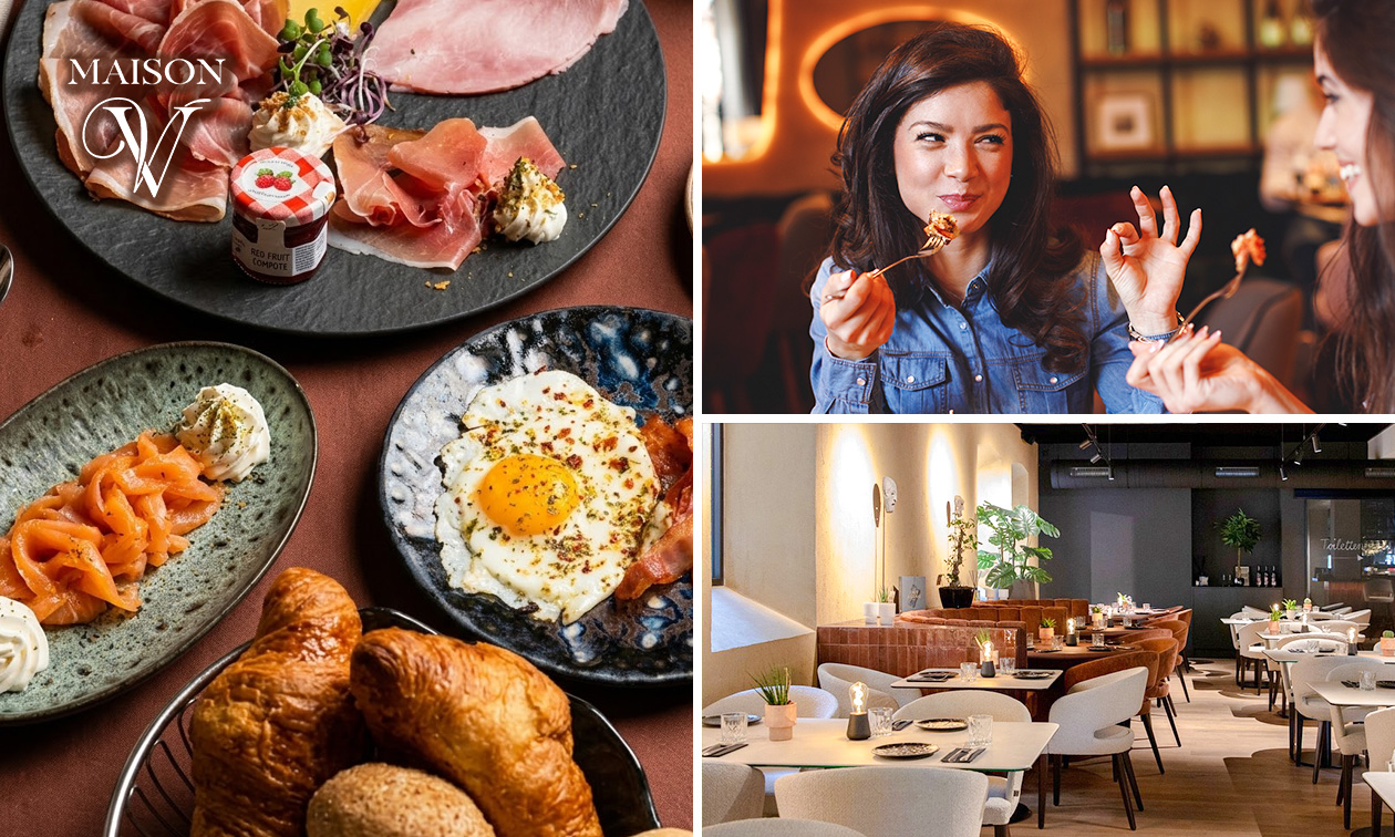 Luxe ontbijt + glas cava