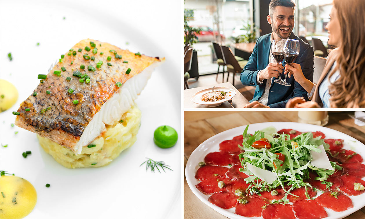 2- of 3-gangendiner à la carte bij Malpertuus Eiermarkt in Brugge