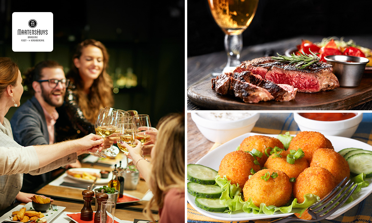 2- of 3-gangen keuzediner bij Martenshuys