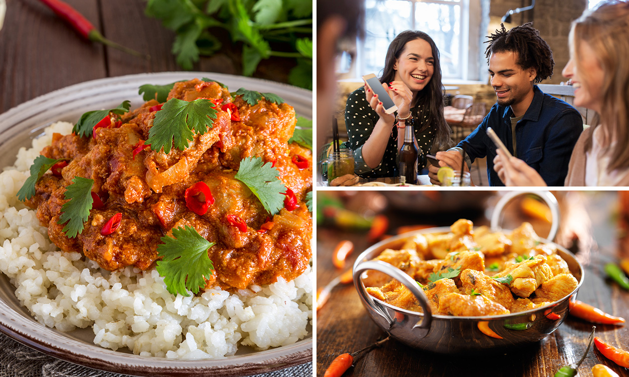 3-gangen keuzediner + naanbrood of onbeperkt buffet bij Masala Express