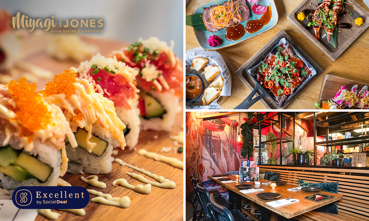 All-You-Can-Eat (2,5 uur) + koffie en macaron bij Miyagi and Jones Arnhem