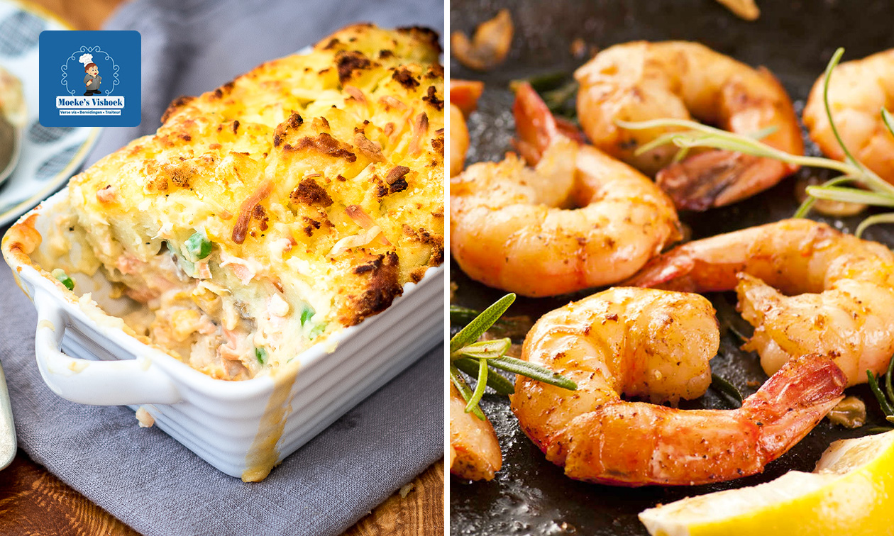 3-gangen keuzelunch of -diner voor afhaal