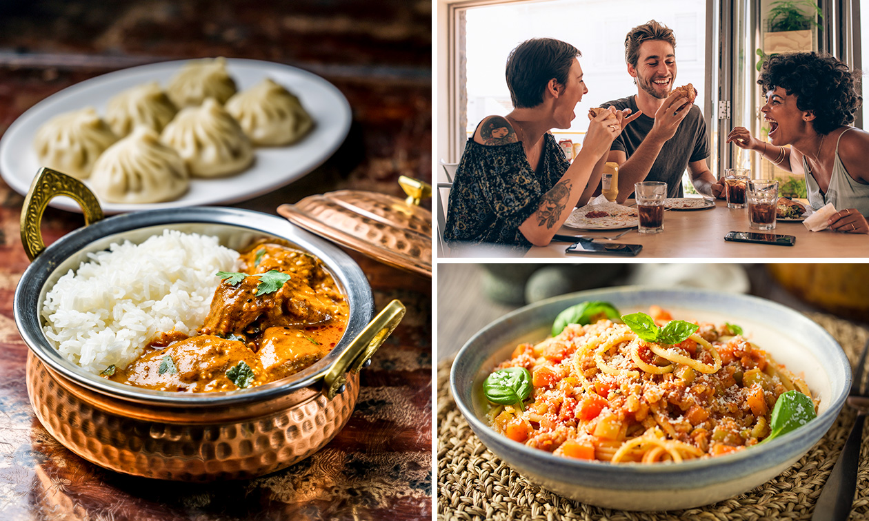 2-gangendiner of snackmenu