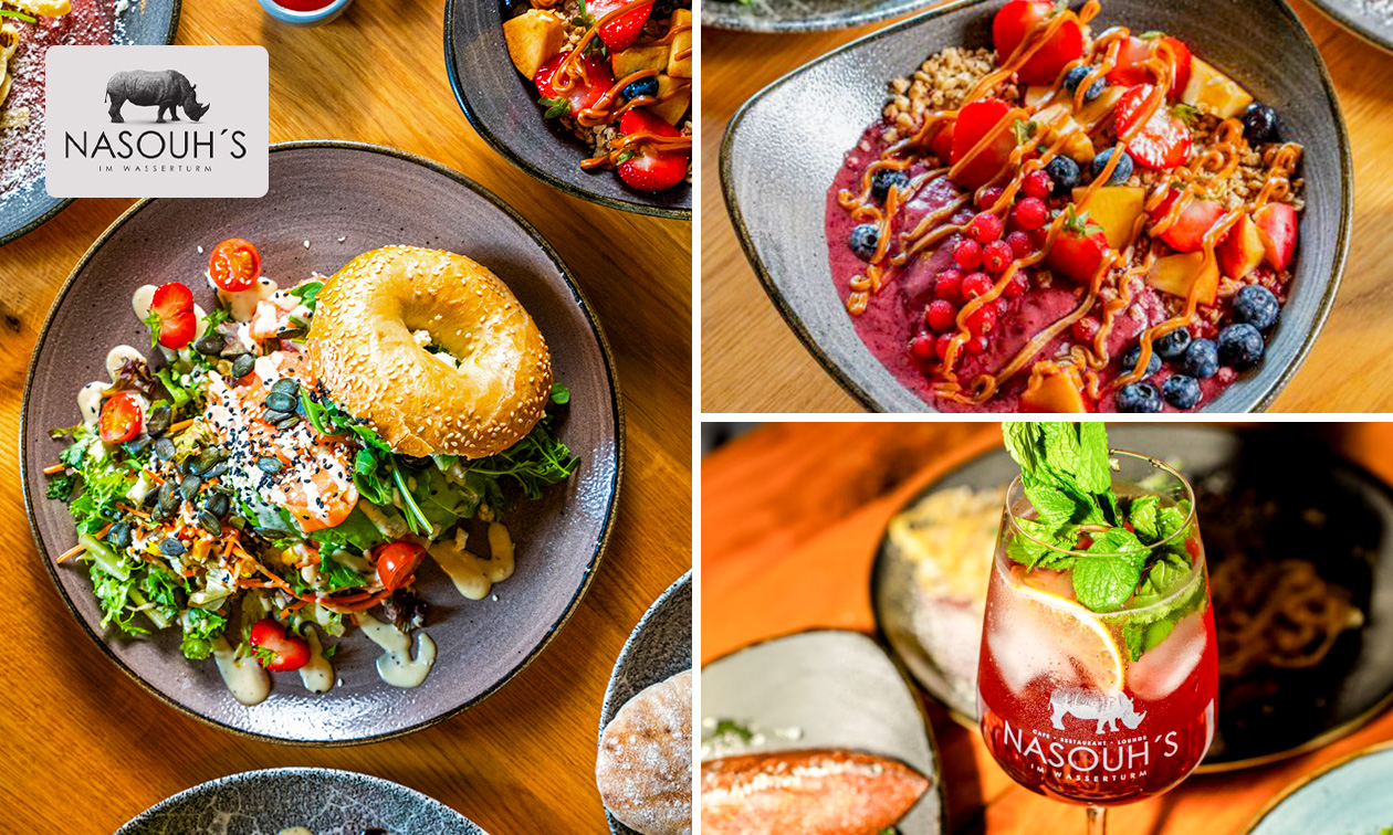 Bagel, belegte Schnitte oder Bowl nach Wahl + Limonade nach Wahl in Willich