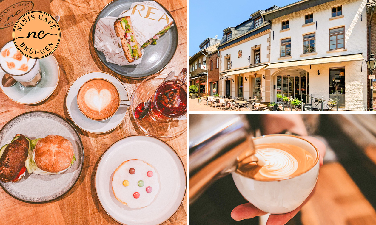 Mittagsmenü oder Heißgetränk + opt. Brötchen oder Waffel in Brüggen