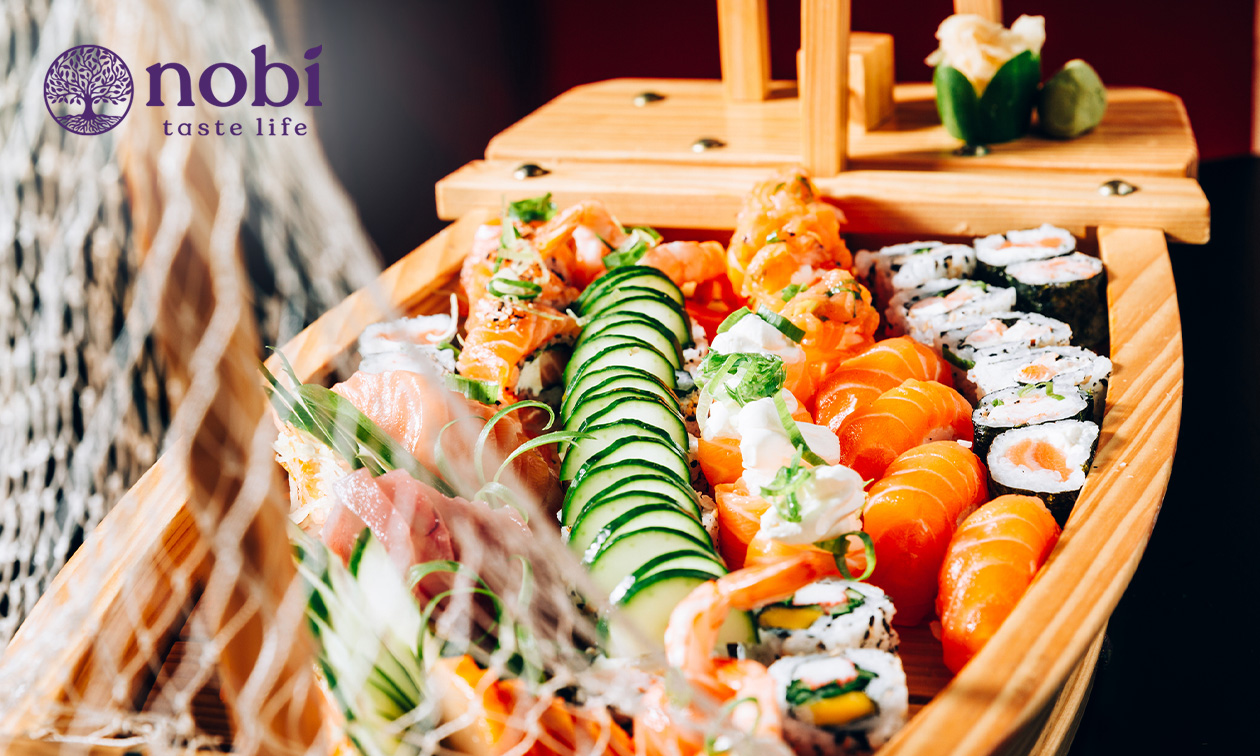 Sushiboot (32 of 40 stuks) voor 2 bij NOBI in Antwerpen