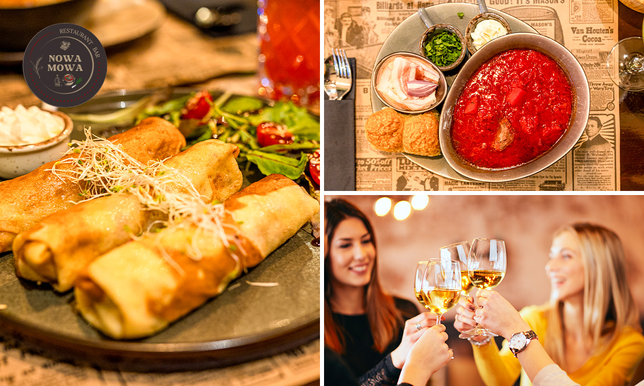 Ukrainisches 2- oder 3-Gänge-Menü nach Wahl in Bonn