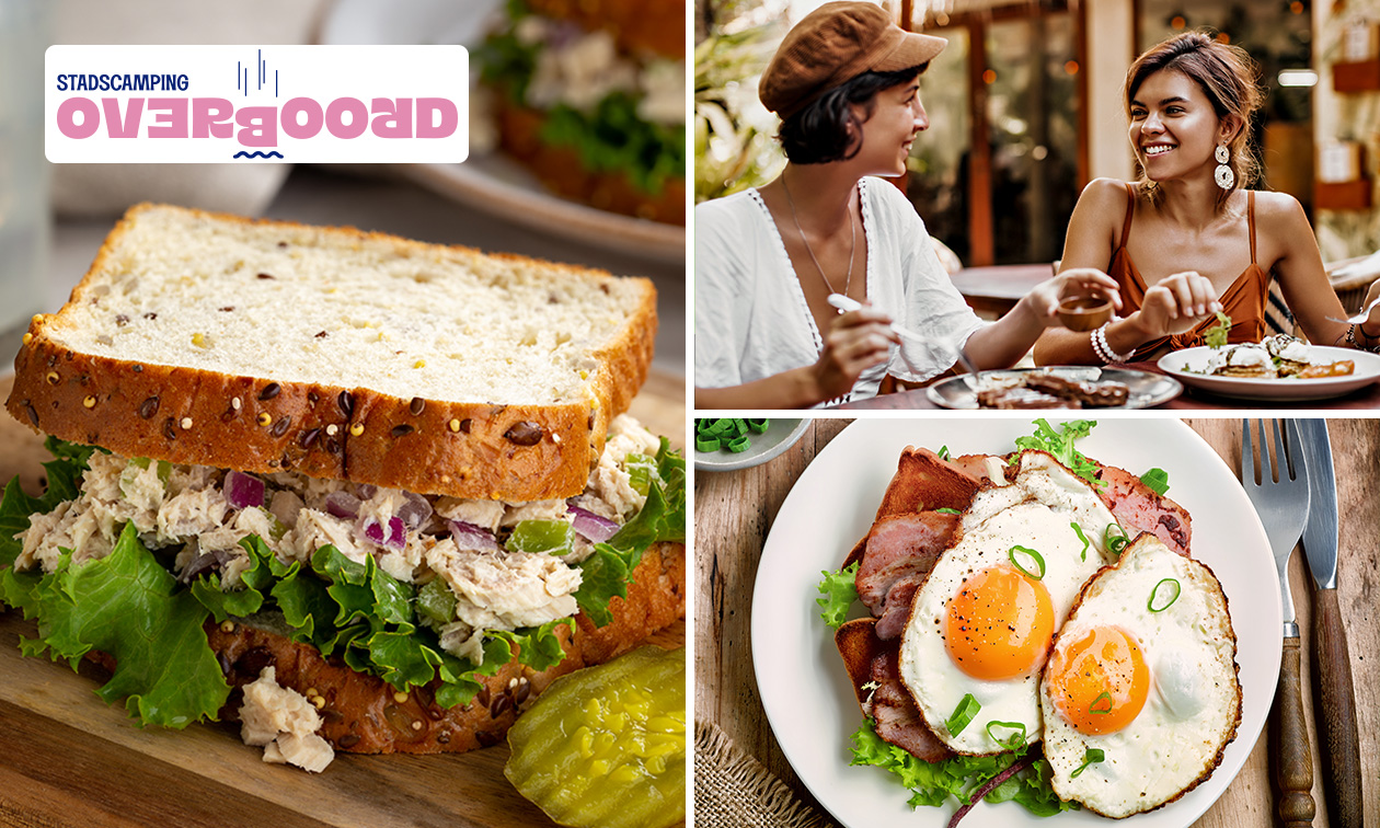 2-gangen keuzelunch of 3-gangen borreldiner aan het water