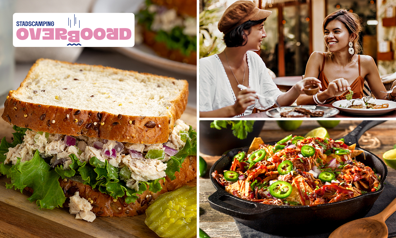 2-gangen keuzelunch of 3-gangen borreldiner aan het water