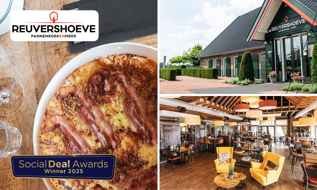 3-gangendiner bij Pannenkoekbakkerij Reuvershoeve