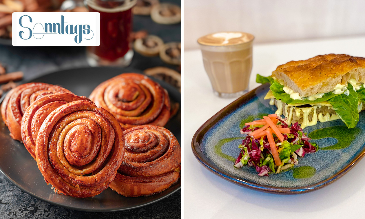 Schnecke oder Focaccia nach Wahl inkl. Getränk in Köln