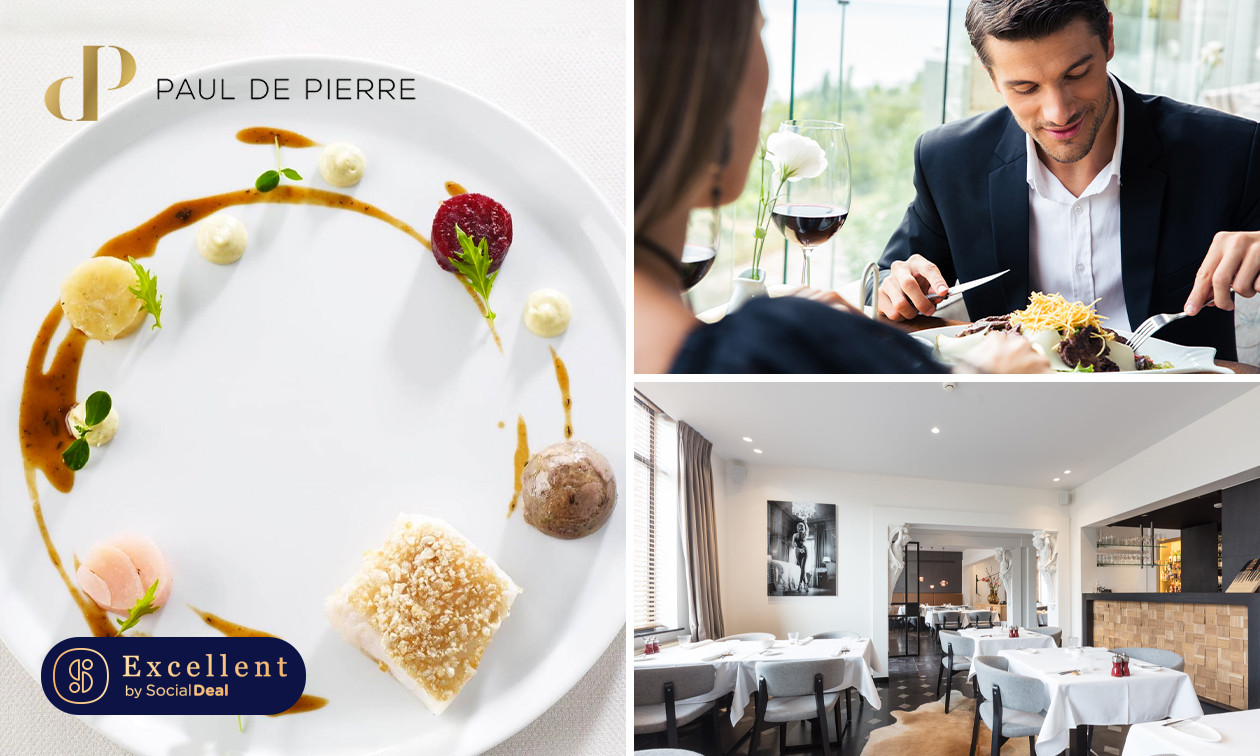 Gastronomische 5- of 6-gangenlunch van de chef bij Paul de Pierre