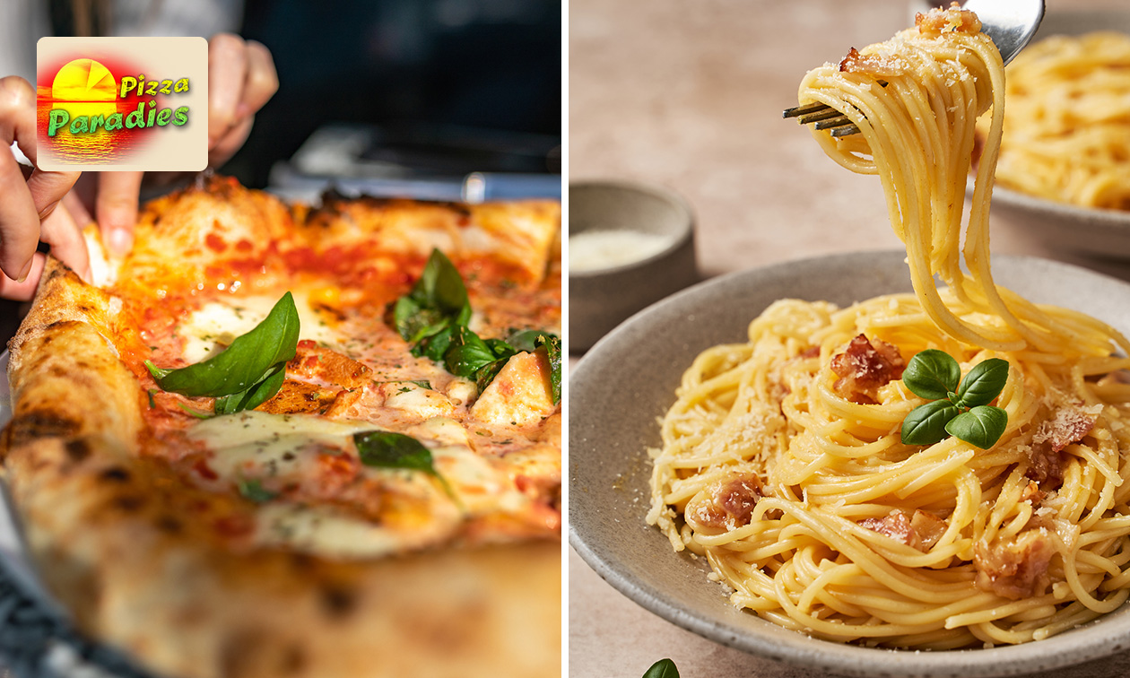 All-You-Can-Eat-Pizza und Pasta oder 2-Gänge-Menü bei Pizza Paradies in Köln