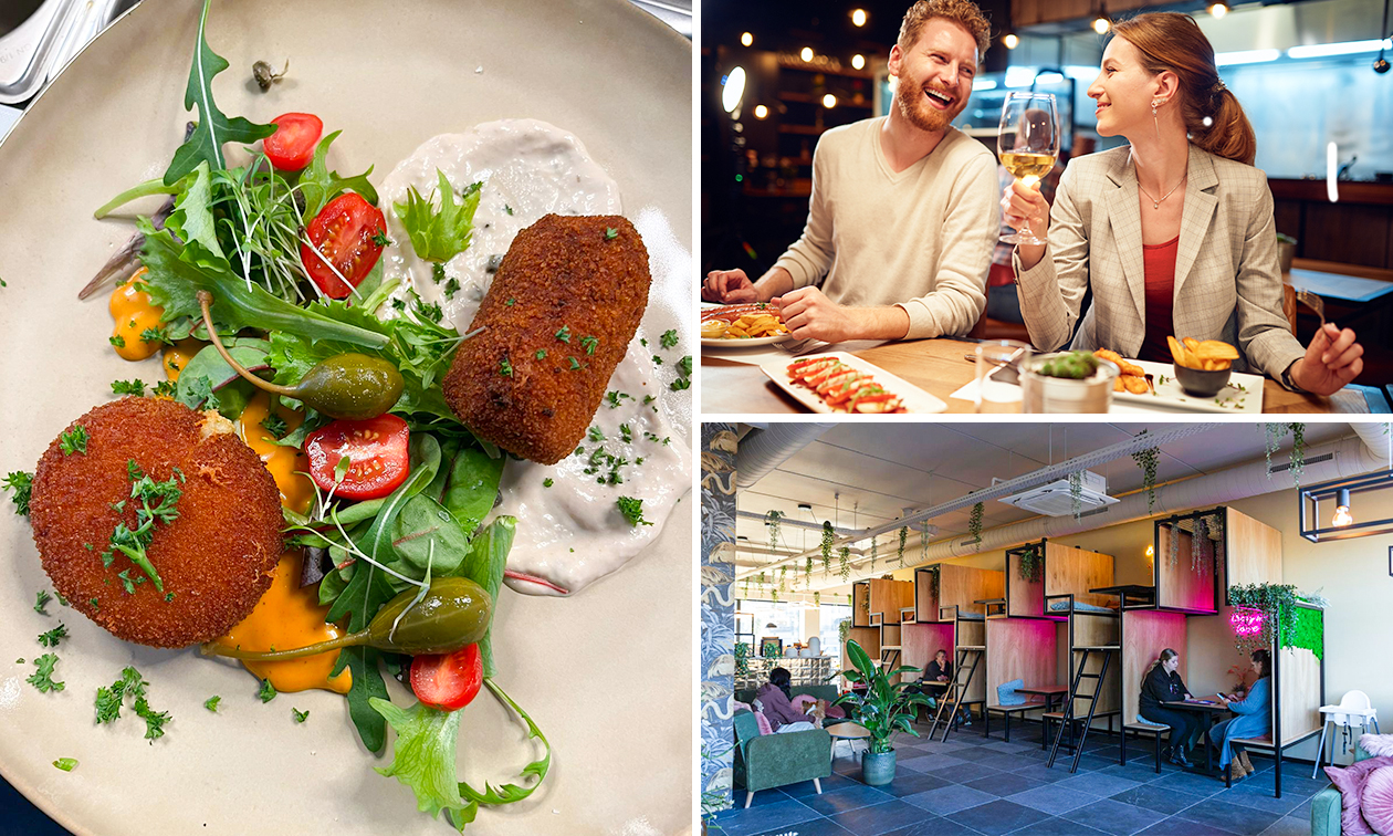 2- of 3-gangen keuzediner bij Puur Toeval