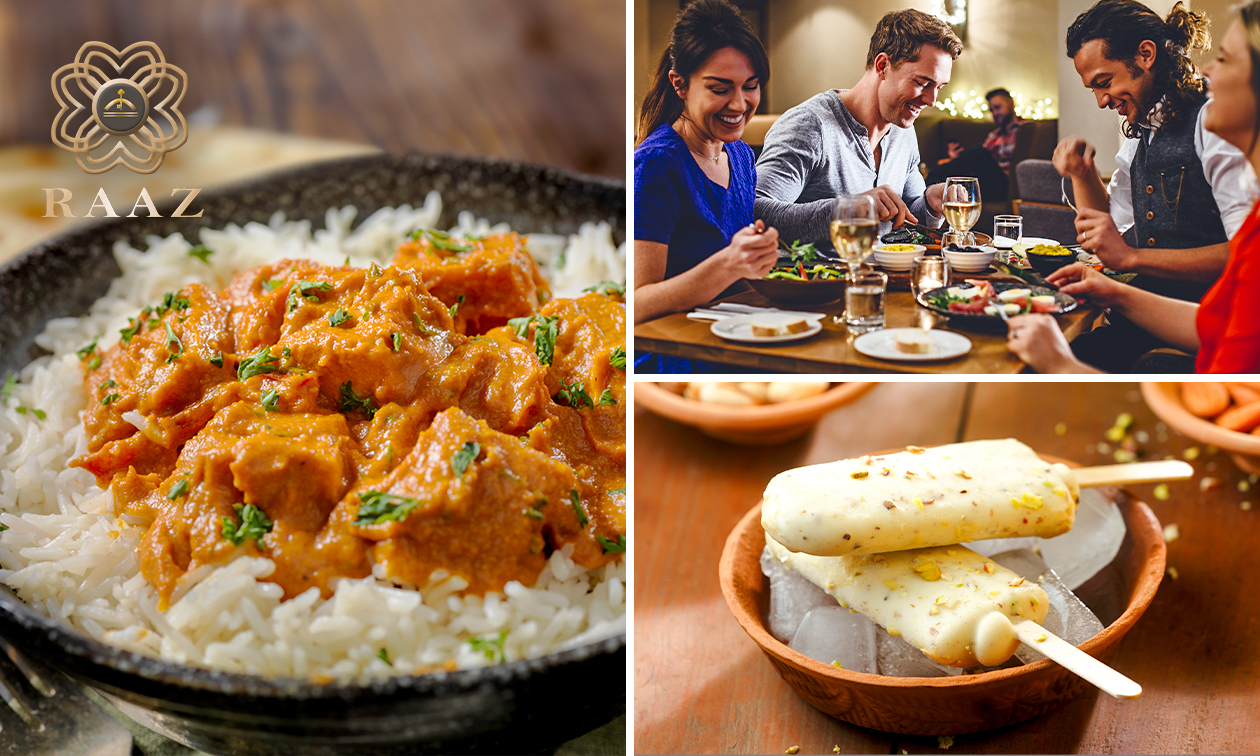 Indiaas 2- of 3-gangendiner à la carte + bijgerecht