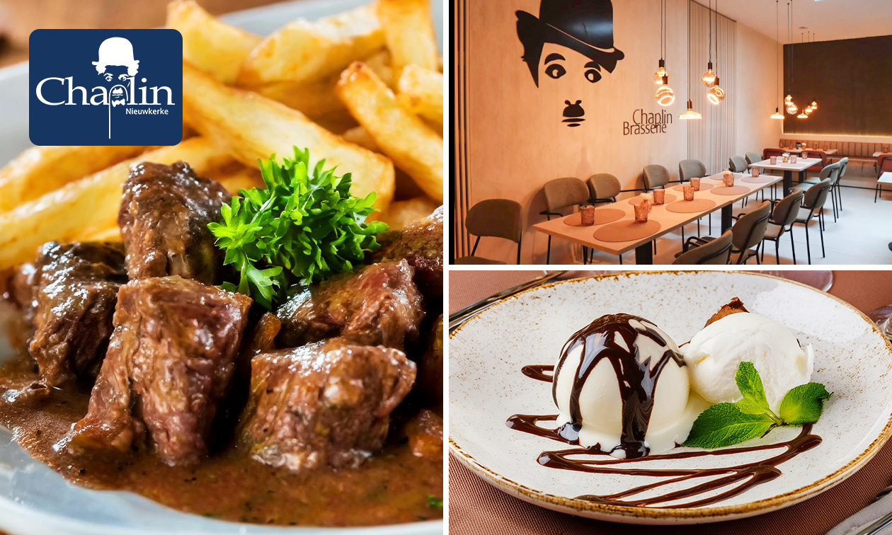 2-gangendiner à la carte in hartje Nieuwekerke