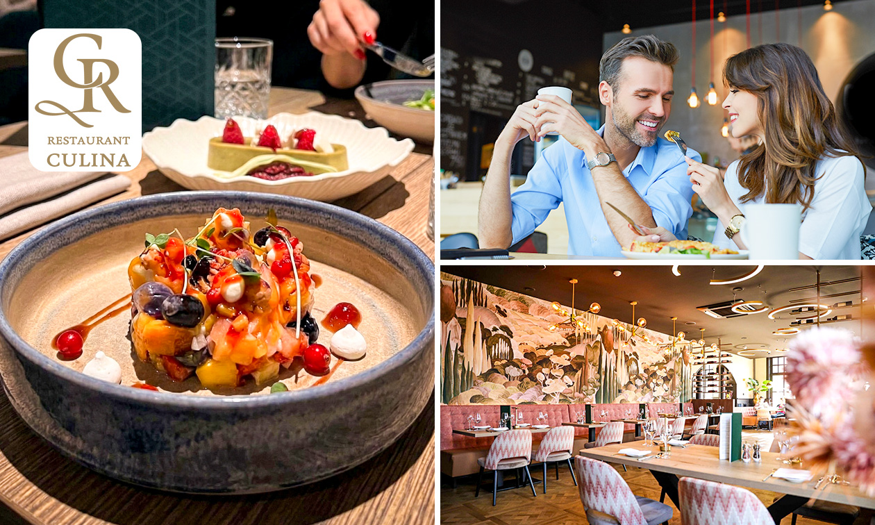 Onbeperkt dineren (3,5 uur) + welkomstdrankje bij Restaurant Culina