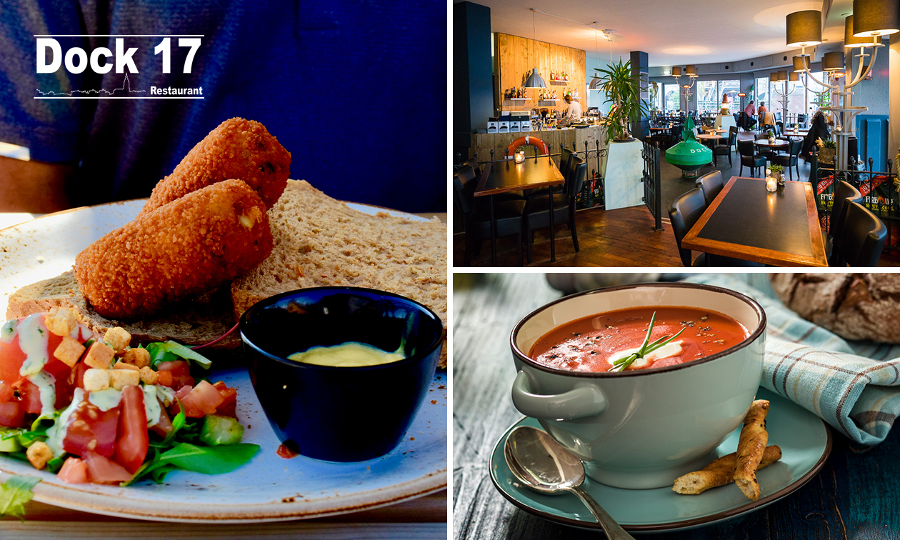 2-gangenlunch bij Dock 17