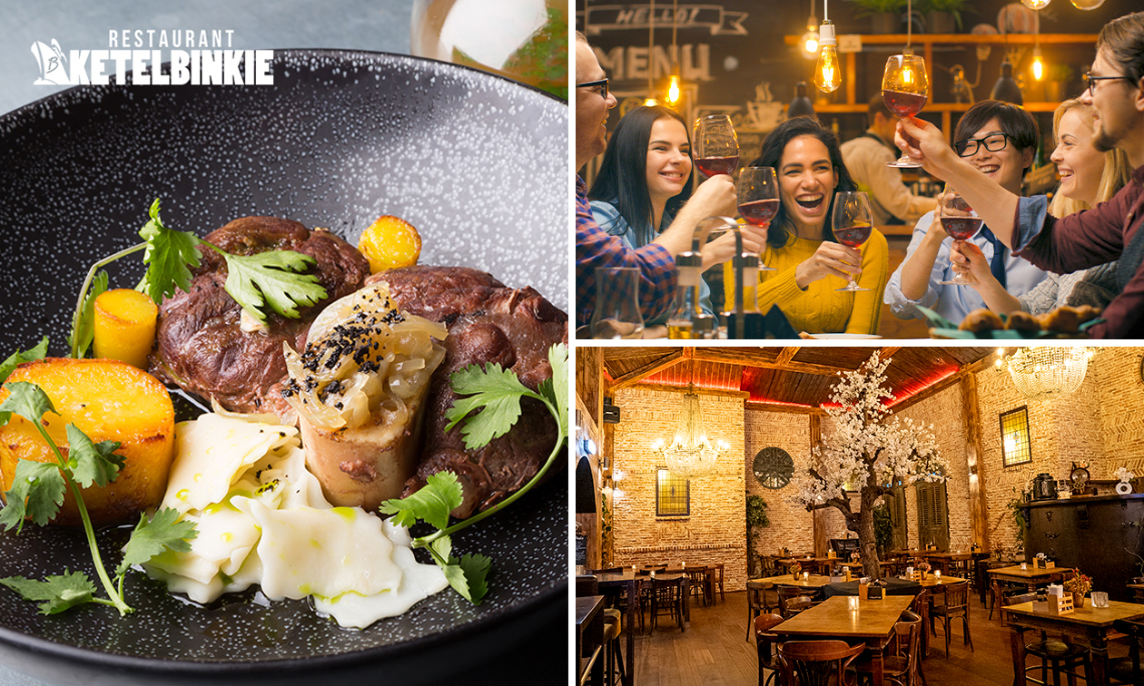 4-gangen keuzediner bij Ketelbinkie