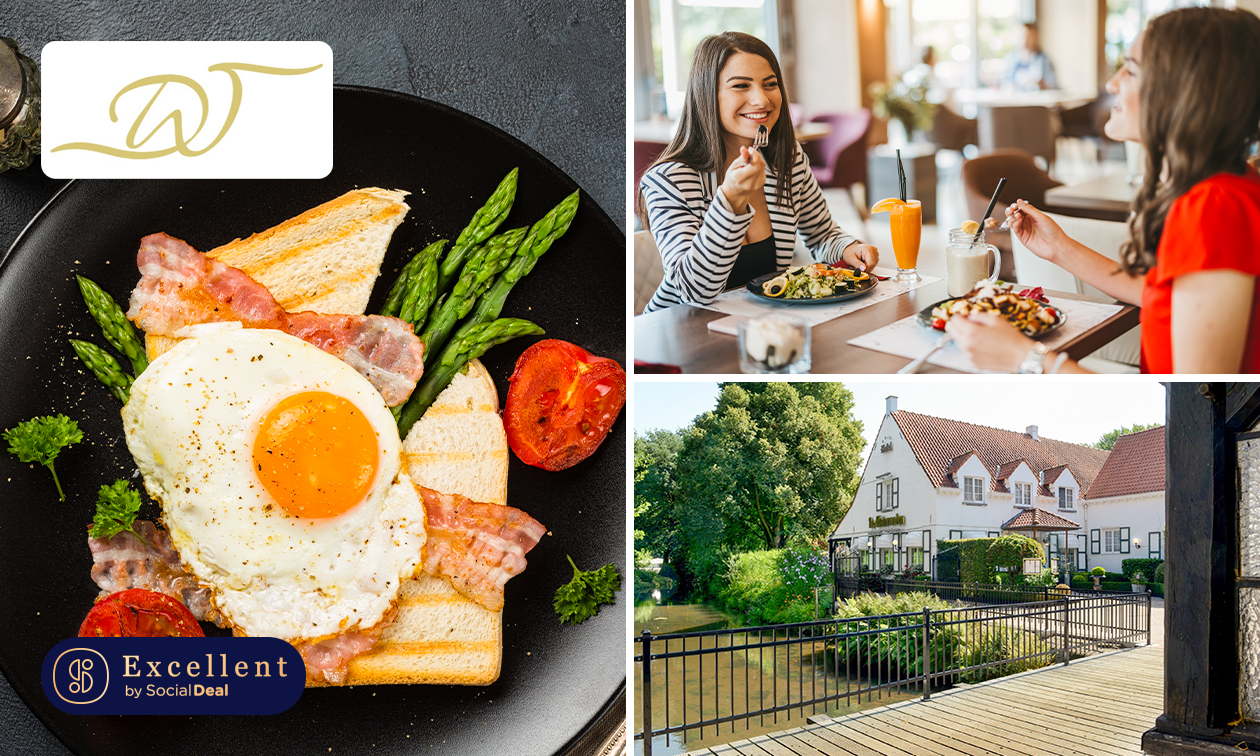 Ontbijtbuffet bij Restaurant De Watermolen