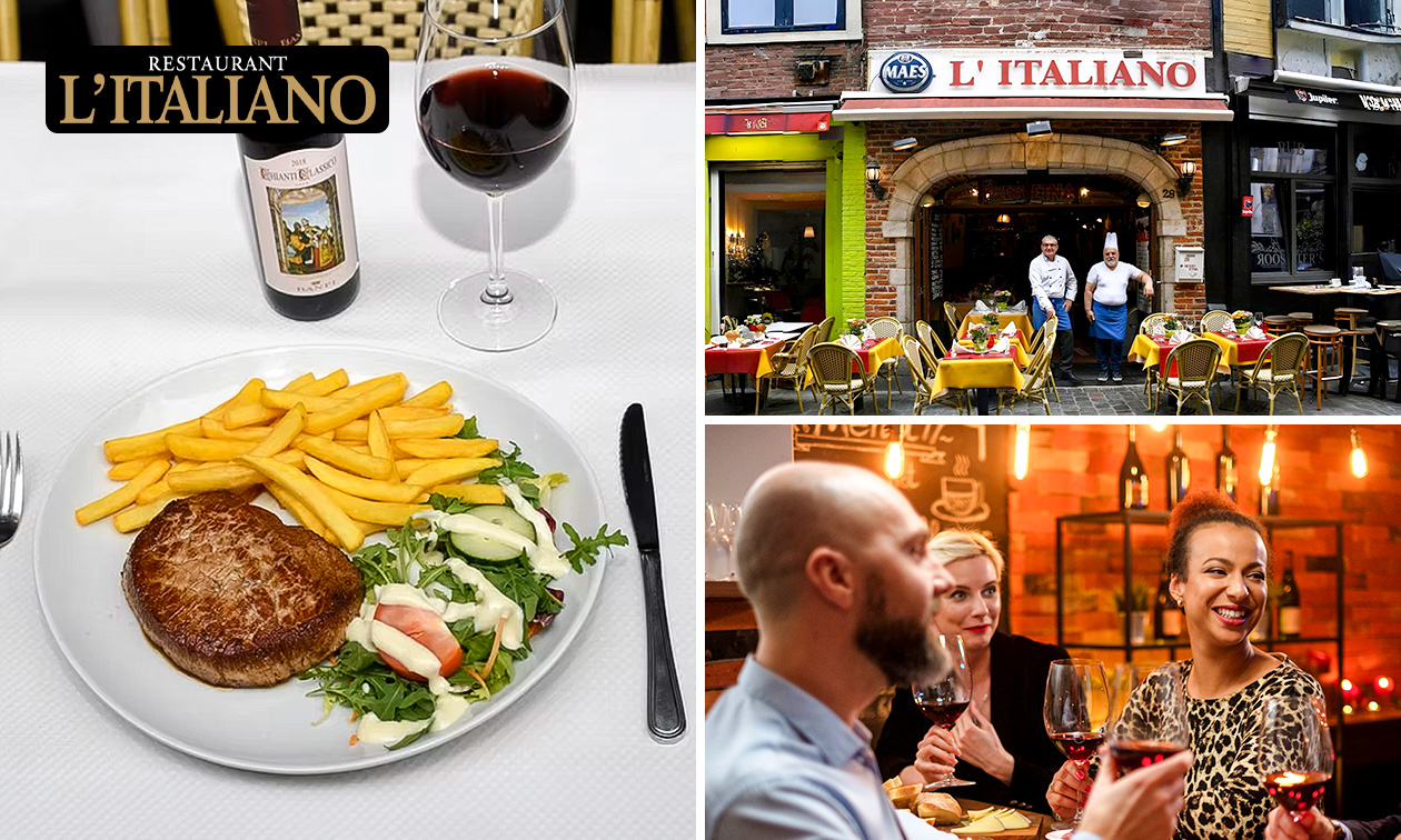 3-gangenlunch of -diner in hartje Brussel