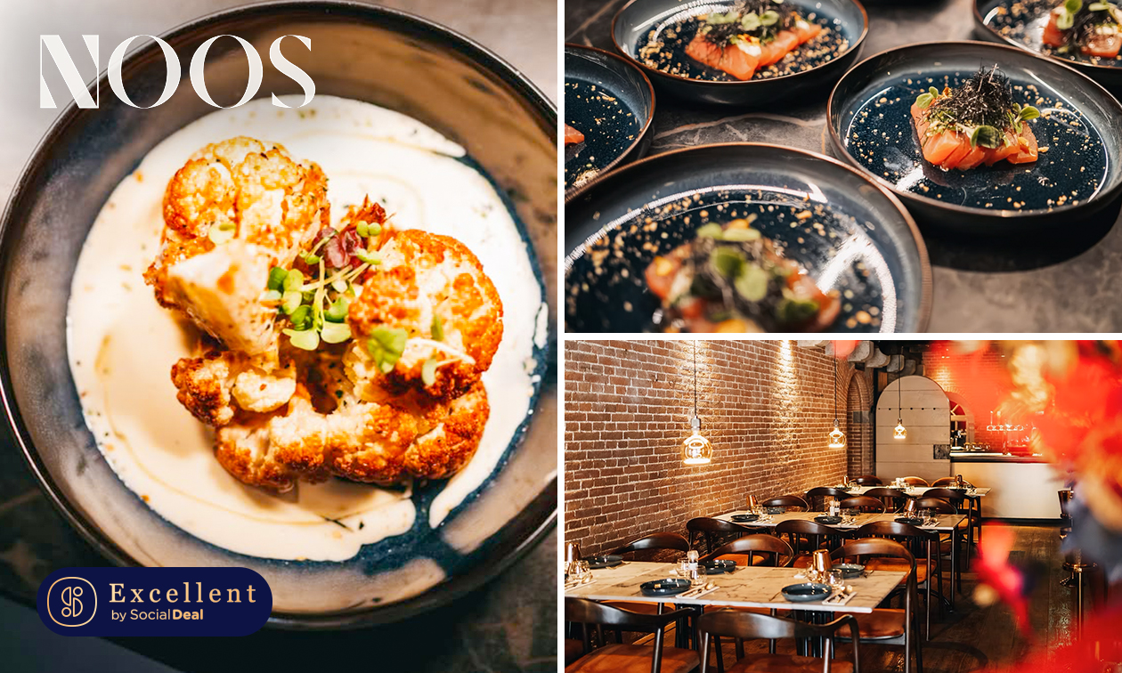 3- of 4-gangen keuzediner bij Restaurant Noos