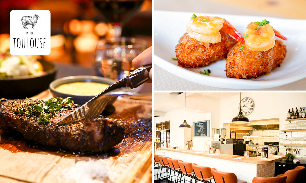 2-gangenlunch + amuse + koffie/thee of 3-gangen keuzelunch of -diner in Gent